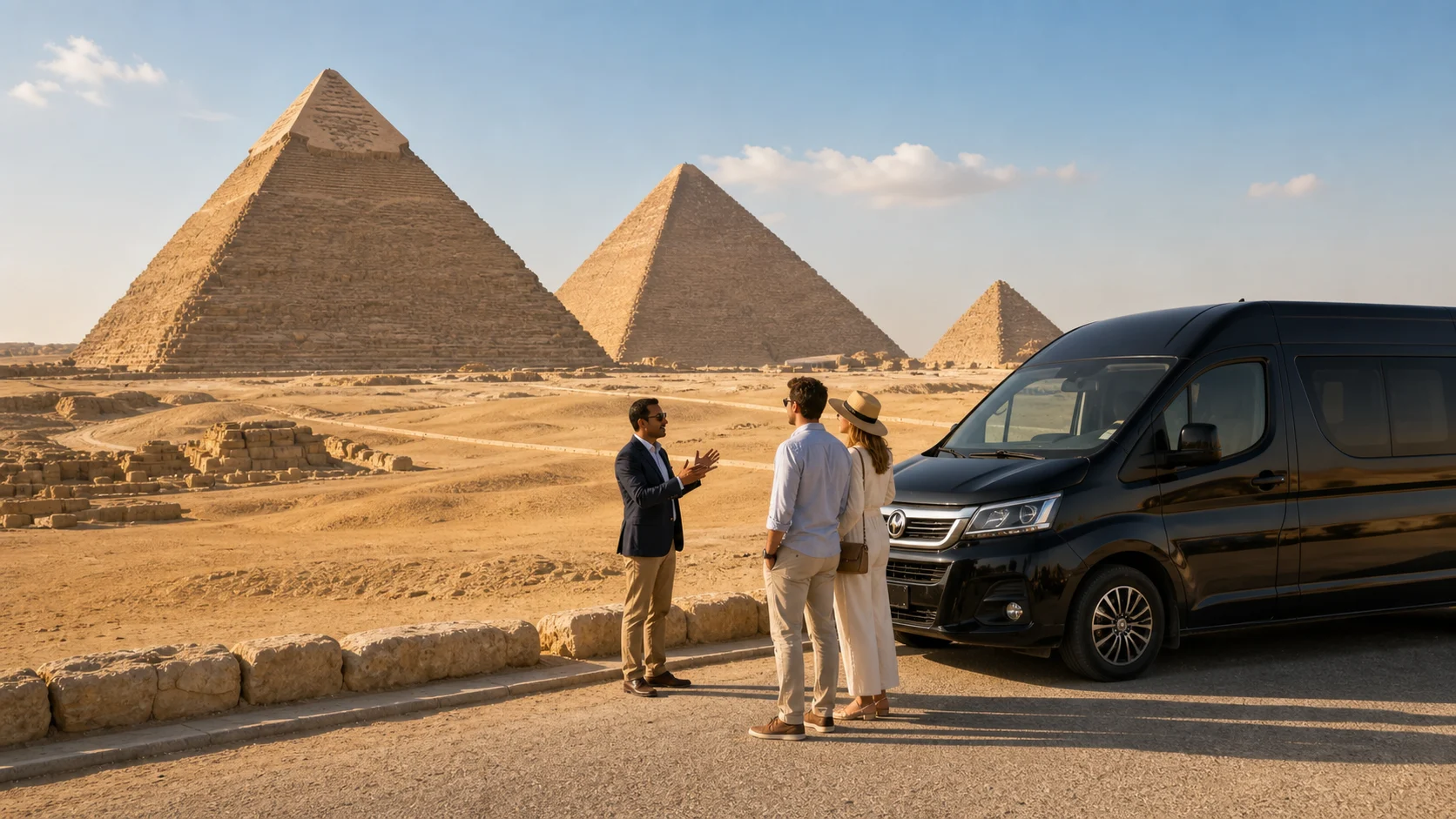Cairo Pyramids & Sphinx