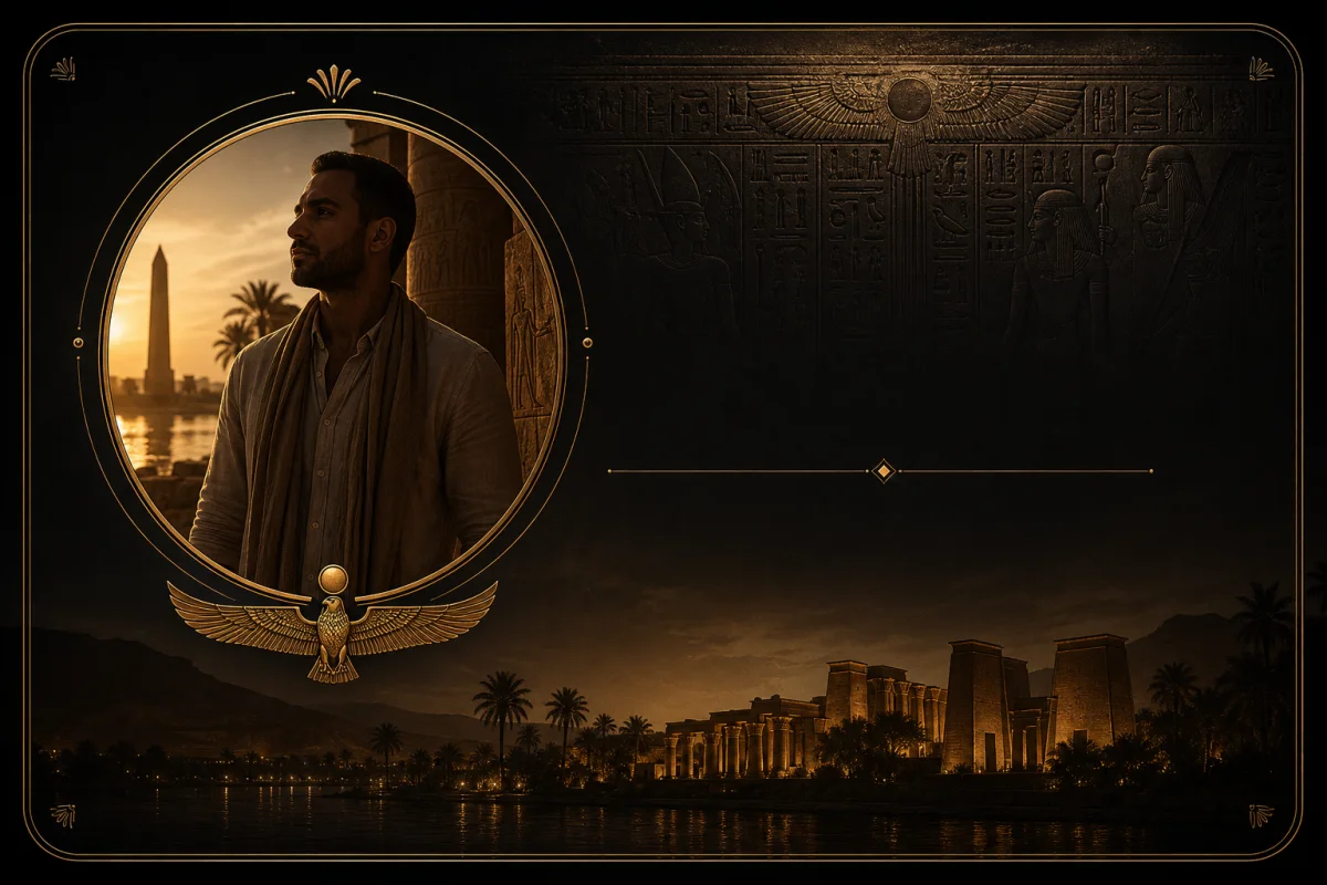 Abdol, Royal Nile Villas host and licensed Egyptologist